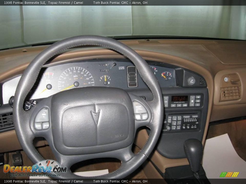 1998 Pontiac Bonneville SLE Topaz Firemist / Camel Photo #9