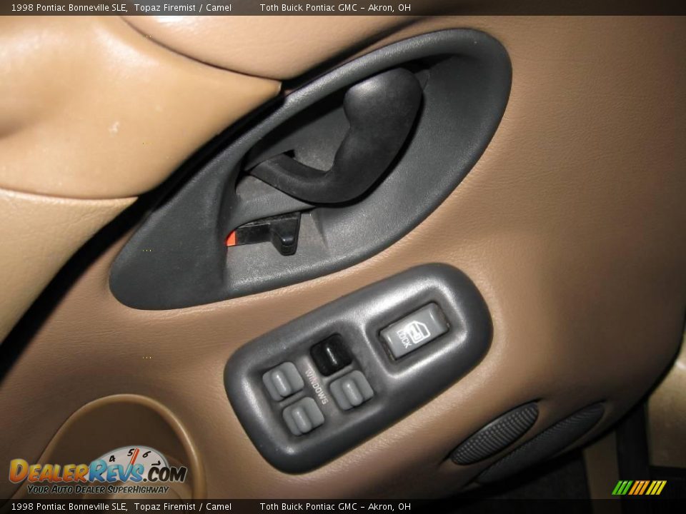 1998 Pontiac Bonneville SLE Topaz Firemist / Camel Photo #10