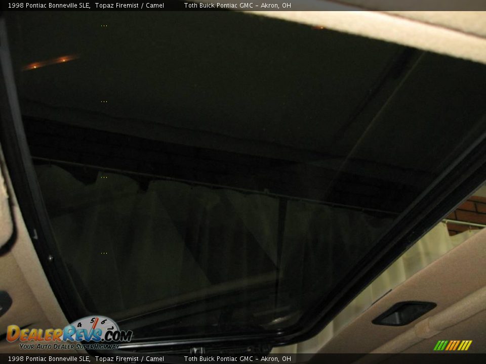 1998 Pontiac Bonneville SLE Topaz Firemist / Camel Photo #13