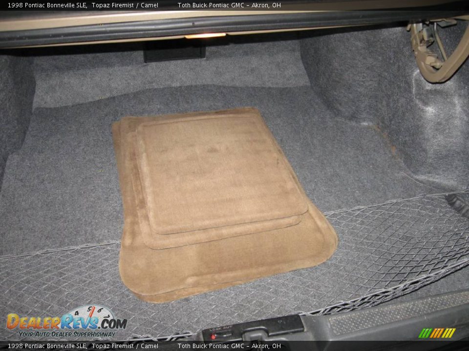 1998 Pontiac Bonneville SLE Topaz Firemist / Camel Photo #14