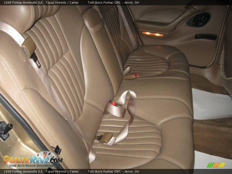 1998 Pontiac Bonneville SLE Topaz Firemist / Camel Photo #15