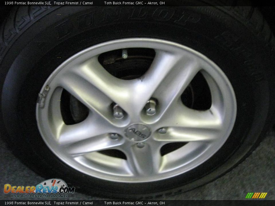 1998 Pontiac Bonneville SLE Topaz Firemist / Camel Photo #18