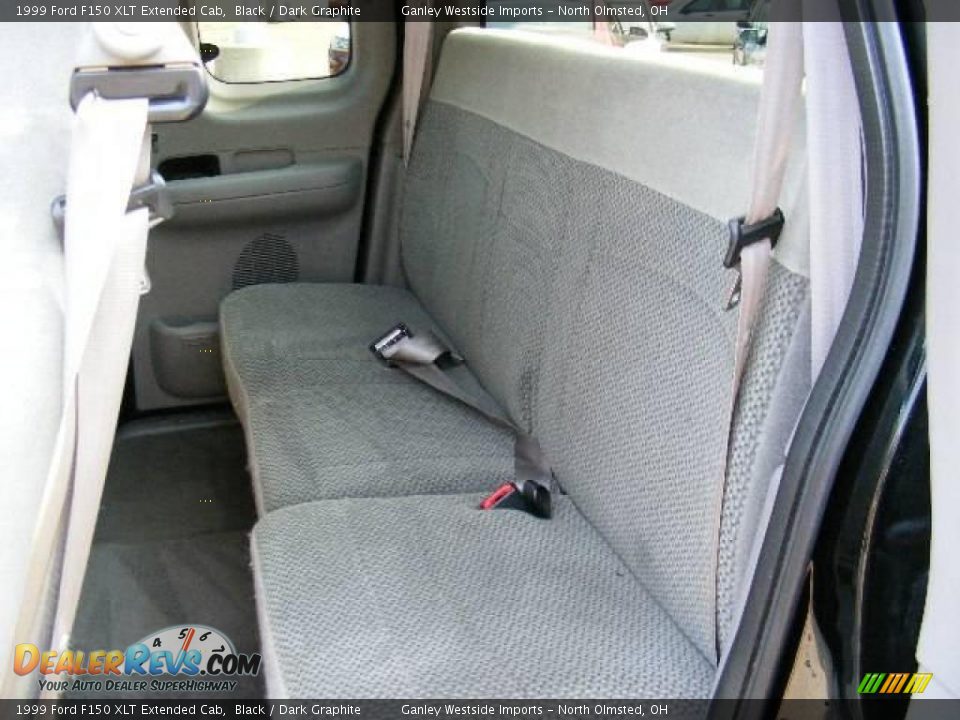 1999 Ford F150 XLT Extended Cab Black / Dark Graphite Photo #11