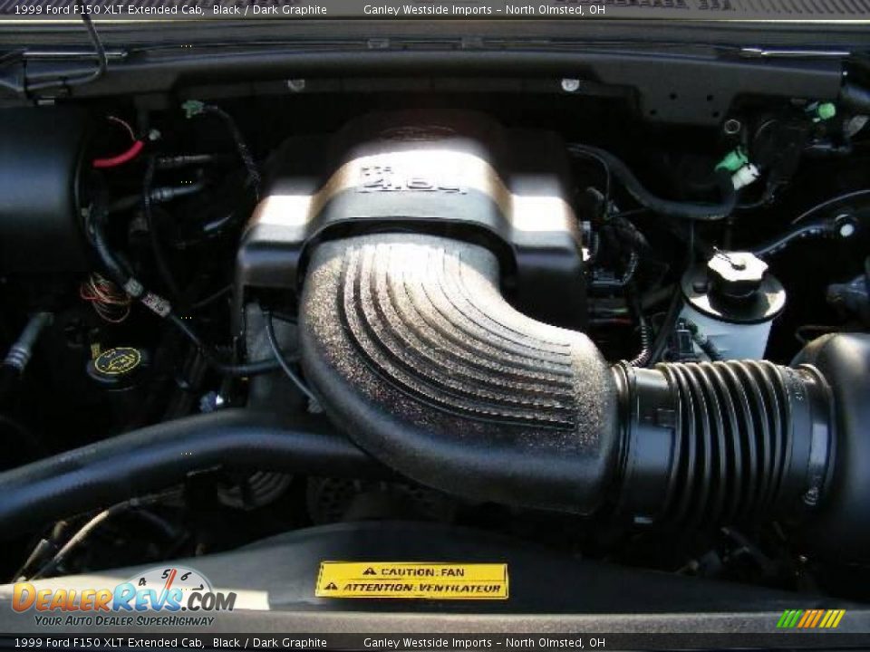1999 Ford F150 XLT Extended Cab Black / Dark Graphite Photo #22