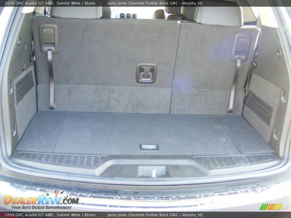 2009 GMC Acadia SLT AWD Summit White / Ebony Photo #14