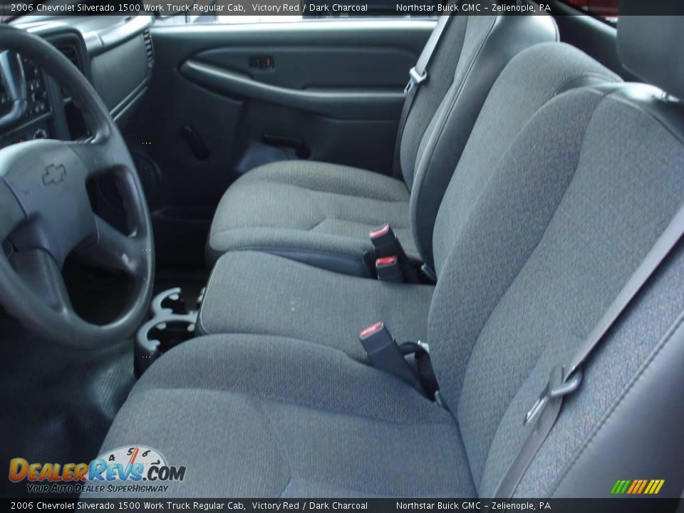 2006 Chevrolet Silverado 1500 Work Truck Regular Cab Victory Red / Dark Charcoal Photo #8