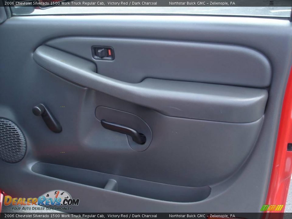 2006 Chevrolet Silverado 1500 Work Truck Regular Cab Victory Red / Dark Charcoal Photo #15