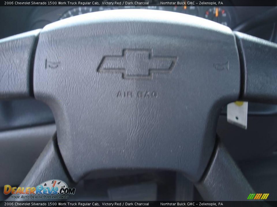 2006 Chevrolet Silverado 1500 Work Truck Regular Cab Victory Red / Dark Charcoal Photo #19