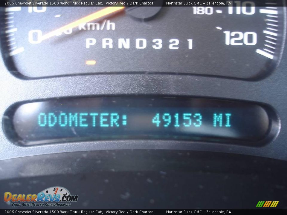 2006 Chevrolet Silverado 1500 Work Truck Regular Cab Victory Red / Dark Charcoal Photo #20