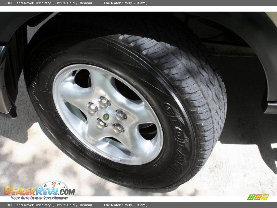 2000 Land Rover Discovery II White Gold / Bahama Photo #18