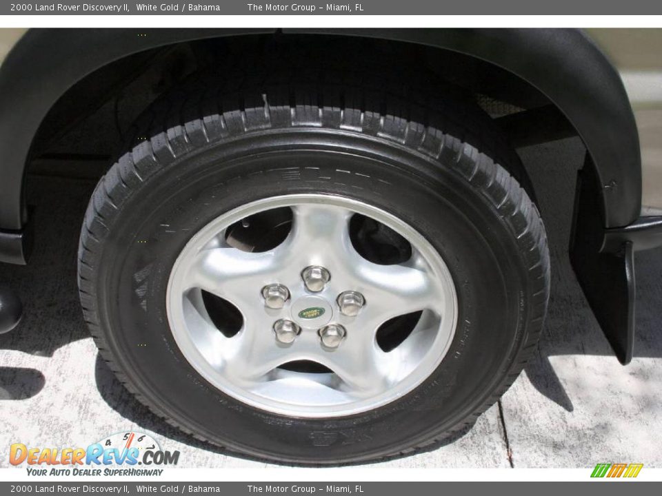 2000 Land Rover Discovery II White Gold / Bahama Photo #20