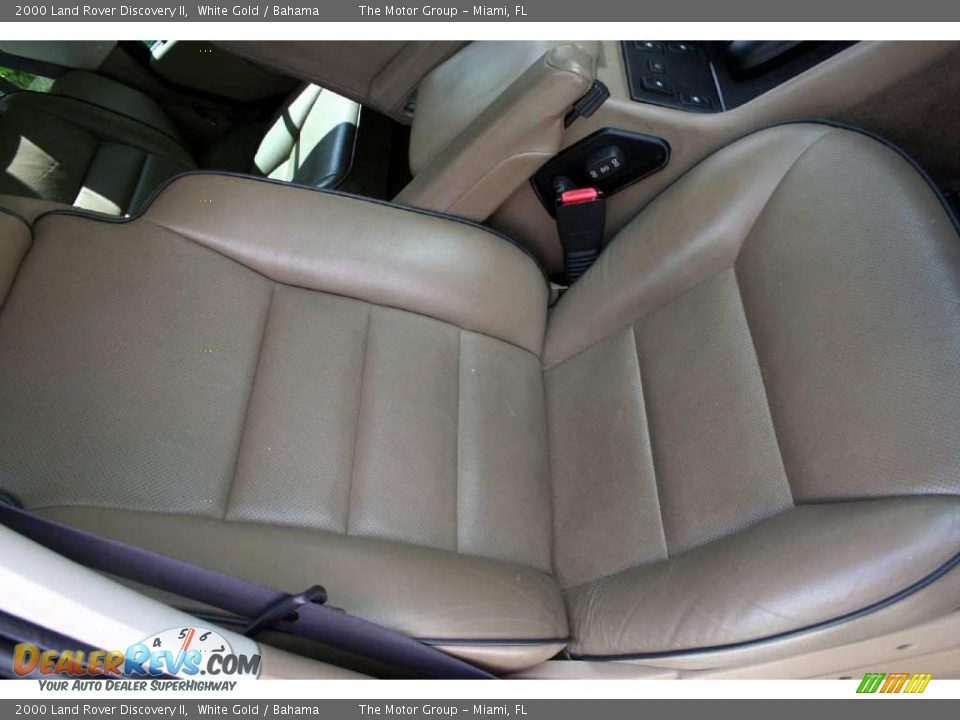 2000 Land Rover Discovery II White Gold / Bahama Photo #34