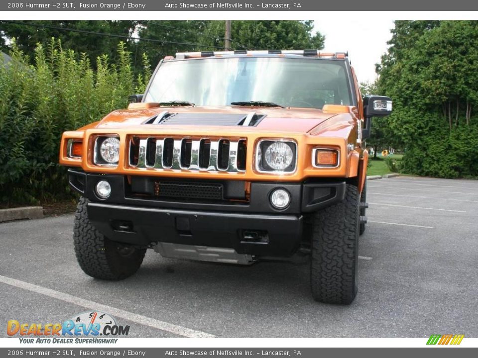 2006 Hummer H2 SUT Fusion Orange / Ebony Photo #1