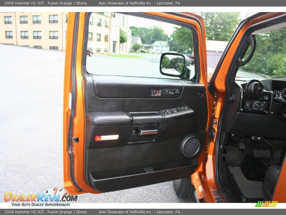 2006 Hummer H2 SUT Fusion Orange / Ebony Photo #13