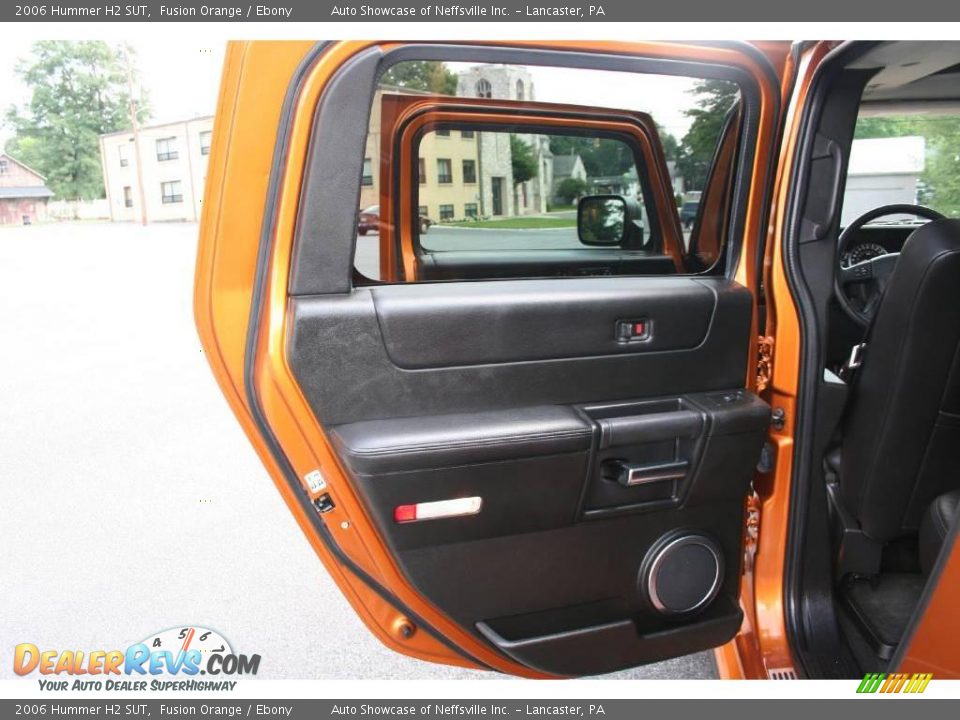 2006 Hummer H2 SUT Fusion Orange / Ebony Photo #14