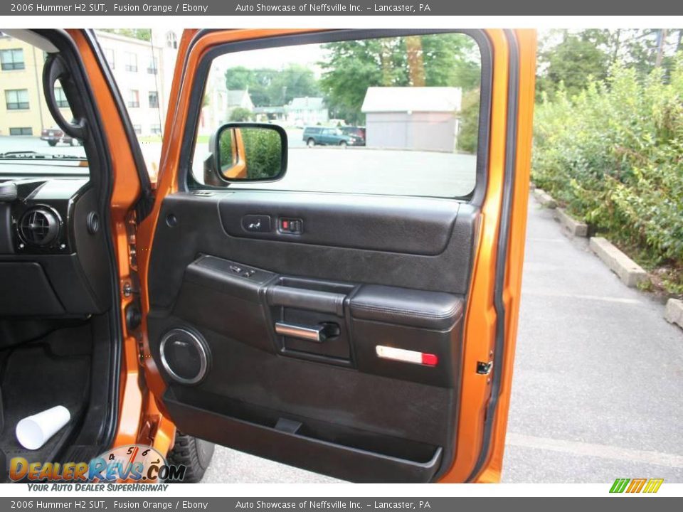 2006 Hummer H2 SUT Fusion Orange / Ebony Photo #15