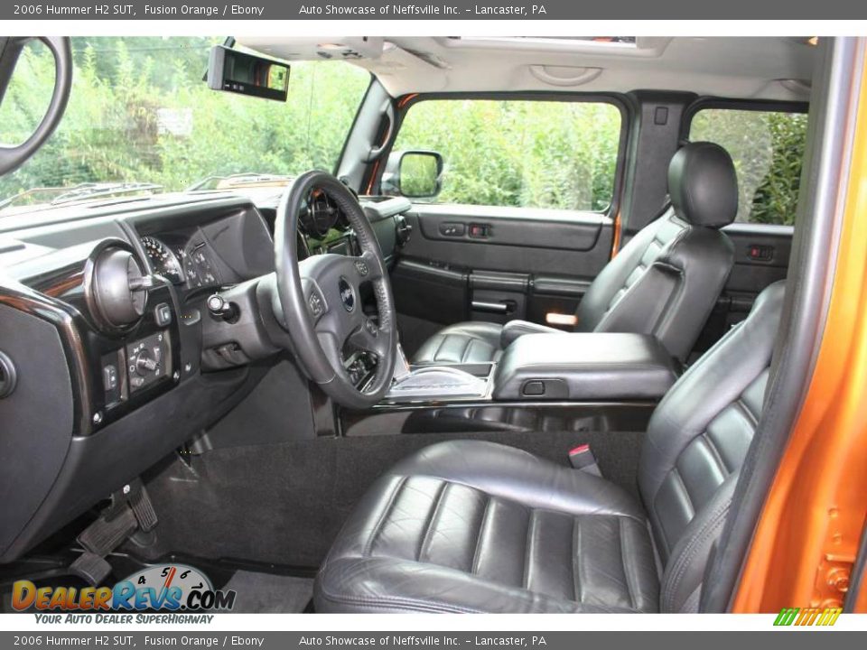 2006 Hummer H2 SUT Fusion Orange / Ebony Photo #18