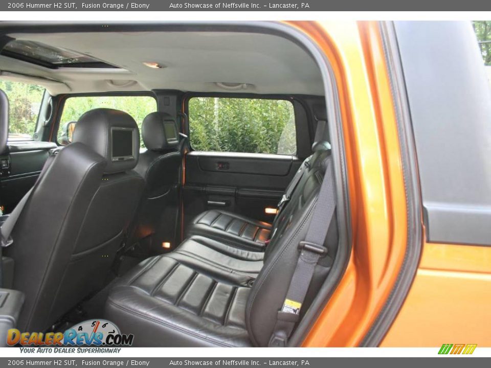 2006 Hummer H2 SUT Fusion Orange / Ebony Photo #19