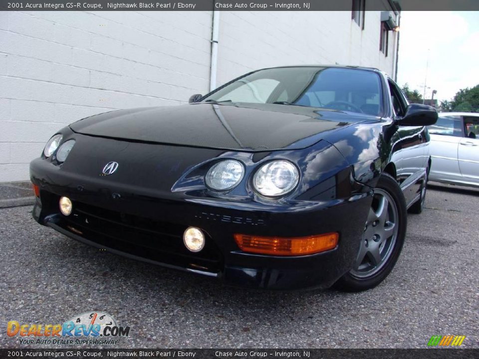 Nighthawk Black Pearl 2001 Acura Integra GS-R Coupe Photo #1