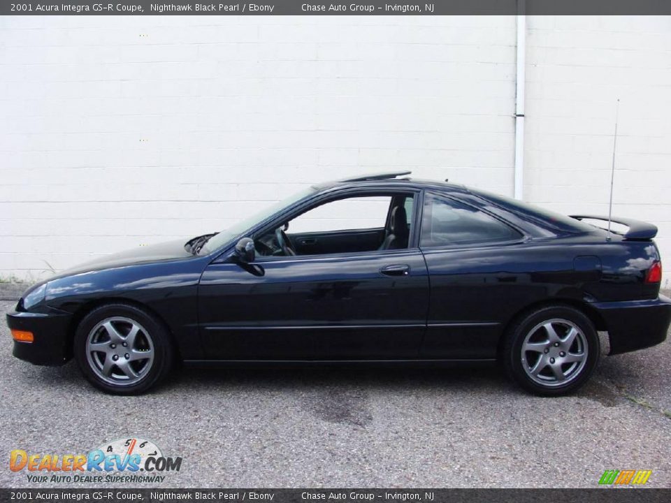 Nighthawk Black Pearl 2001 Acura Integra GS-R Coupe Photo #2
