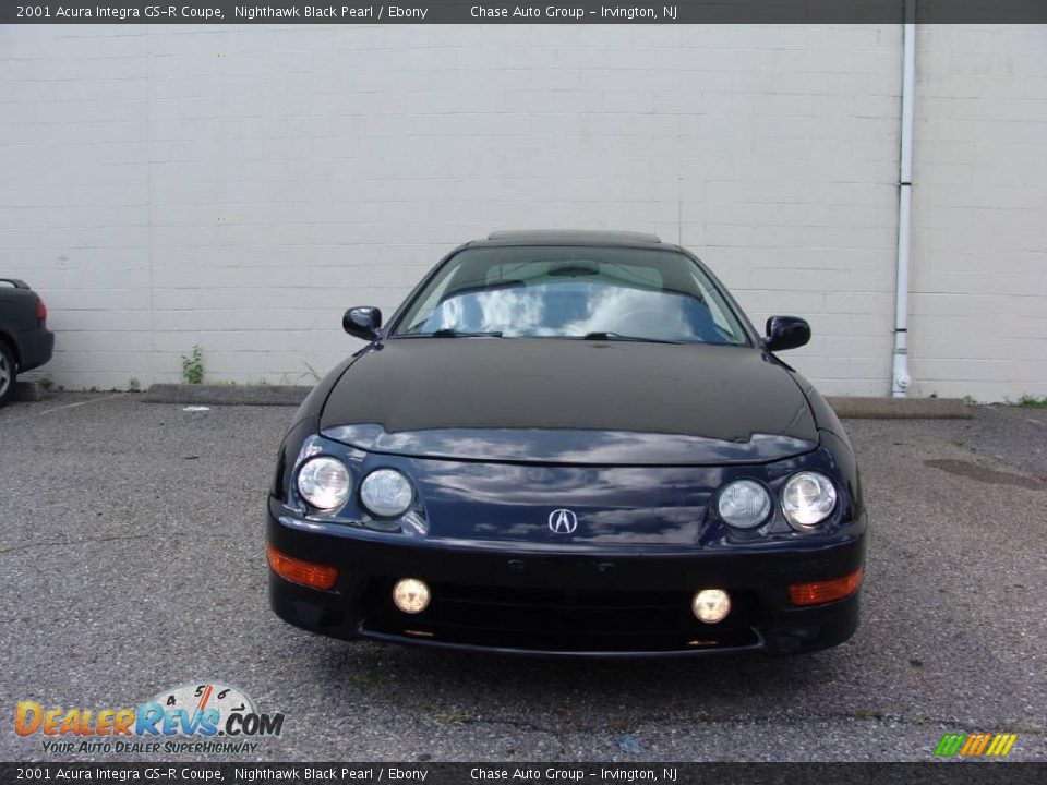 2001 Acura Integra GS-R Coupe Nighthawk Black Pearl / Ebony Photo #3