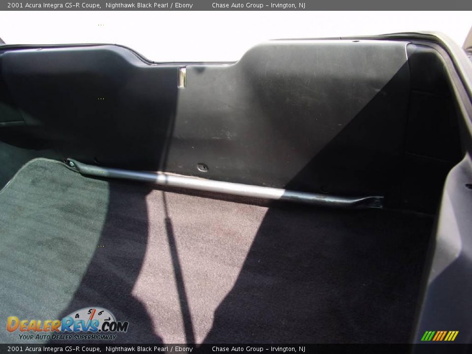 2001 Acura Integra GS-R Coupe Nighthawk Black Pearl / Ebony Photo #17