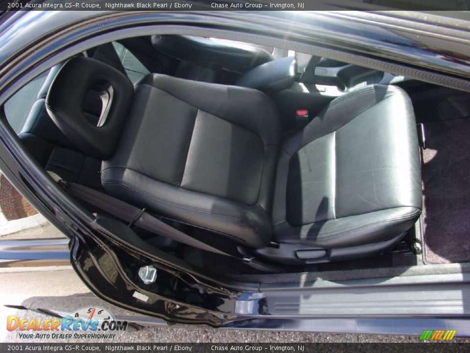 2001 Acura Integra GS-R Coupe Nighthawk Black Pearl / Ebony Photo #20