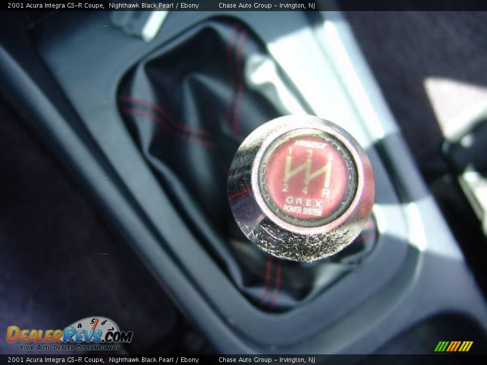 2001 Acura Integra GS-R Coupe Nighthawk Black Pearl / Ebony Photo #25