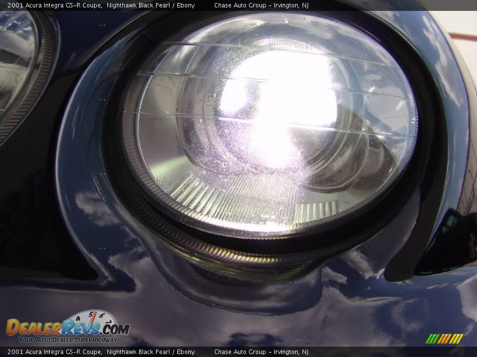 2001 Acura Integra GS-R Coupe Nighthawk Black Pearl / Ebony Photo #28