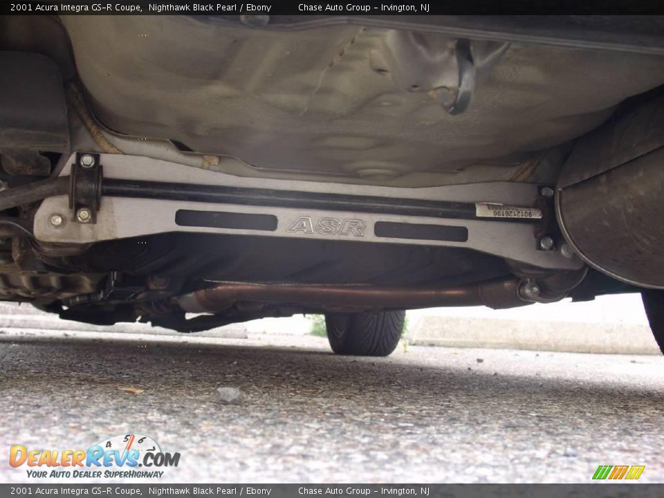 2001 Acura Integra GS-R Coupe Nighthawk Black Pearl / Ebony Photo #36