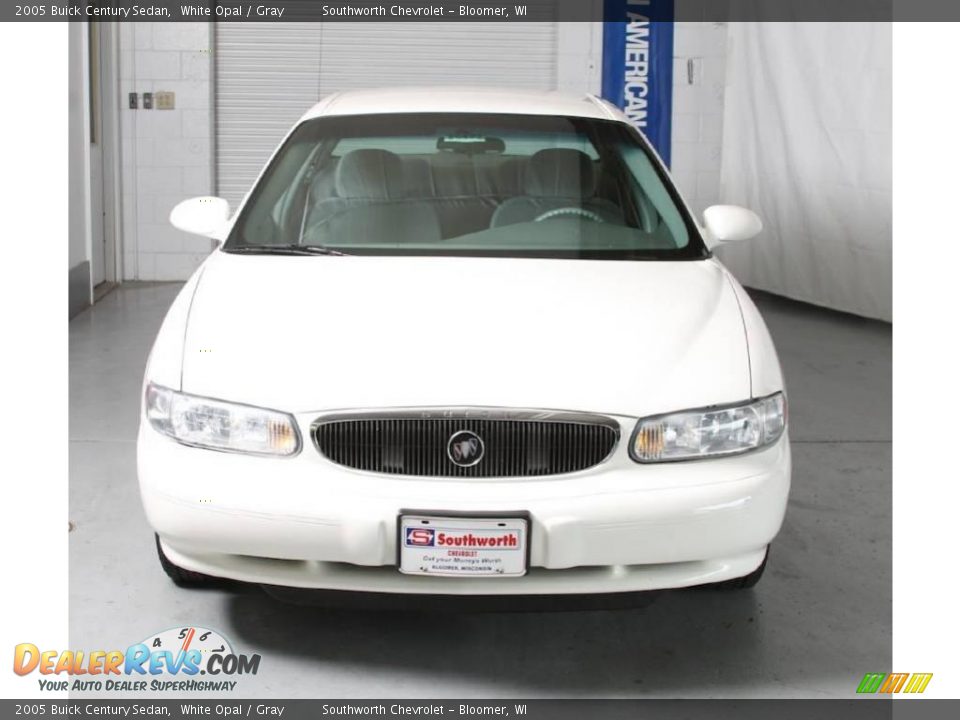 2005 Buick Century Sedan White Opal / Gray Photo #2