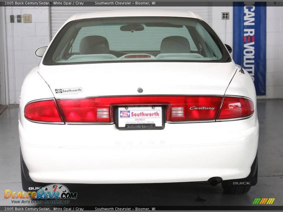 2005 Buick Century Sedan White Opal / Gray Photo #3