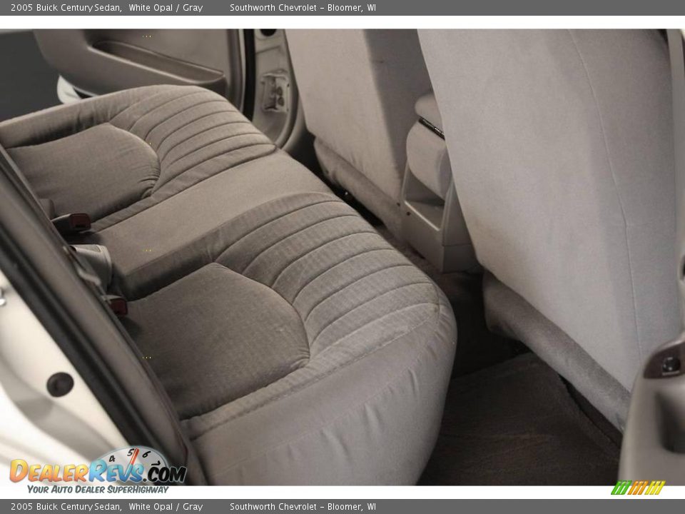2005 Buick Century Sedan White Opal / Gray Photo #5
