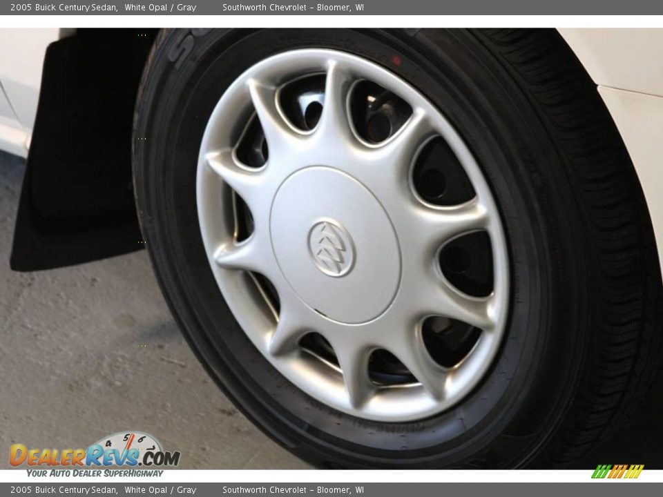 2005 Buick Century Sedan White Opal / Gray Photo #9