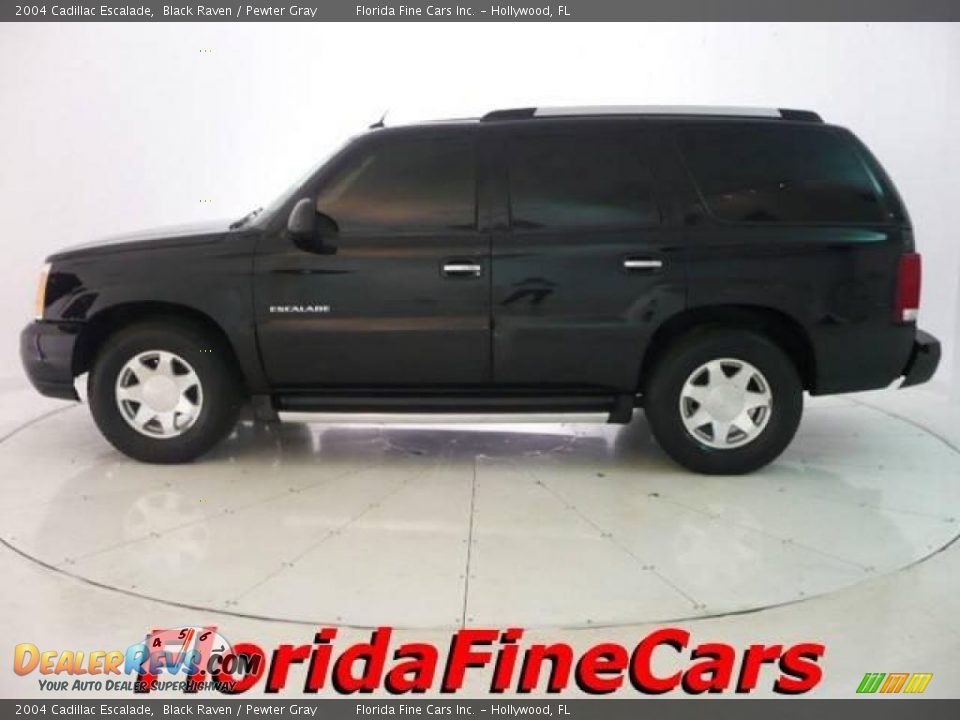 2004 Cadillac Escalade Black Raven / Pewter Gray Photo #3