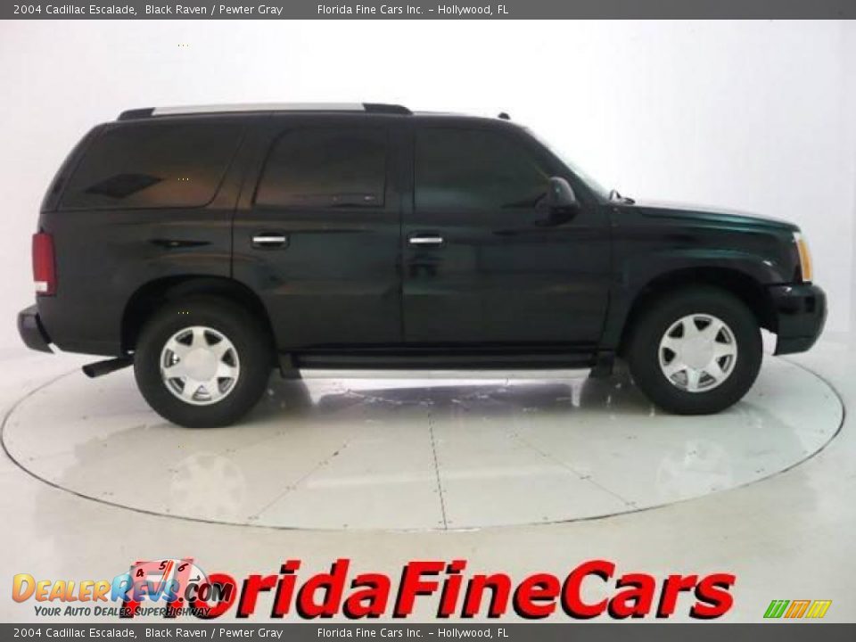 2004 Cadillac Escalade Black Raven / Pewter Gray Photo #4
