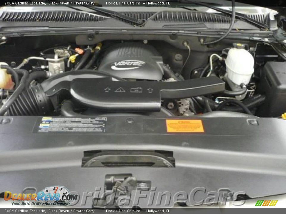 2004 Cadillac Escalade Black Raven / Pewter Gray Photo #9