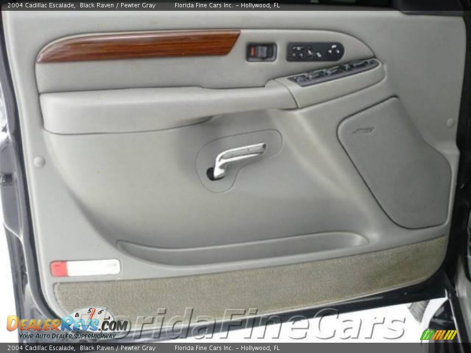 2004 Cadillac Escalade Black Raven / Pewter Gray Photo #11
