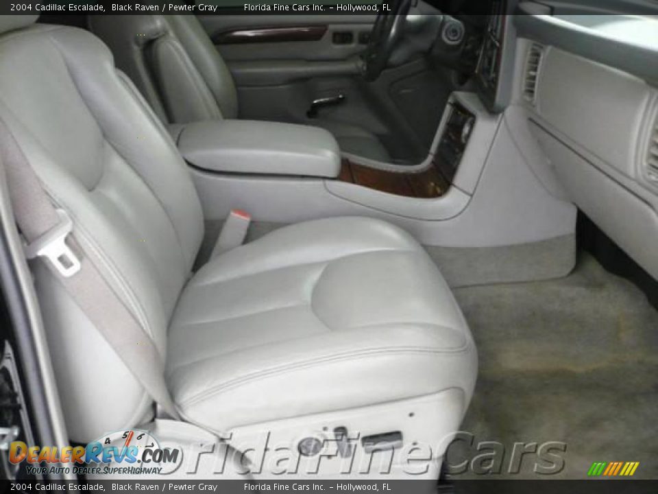 2004 Cadillac Escalade Black Raven / Pewter Gray Photo #13