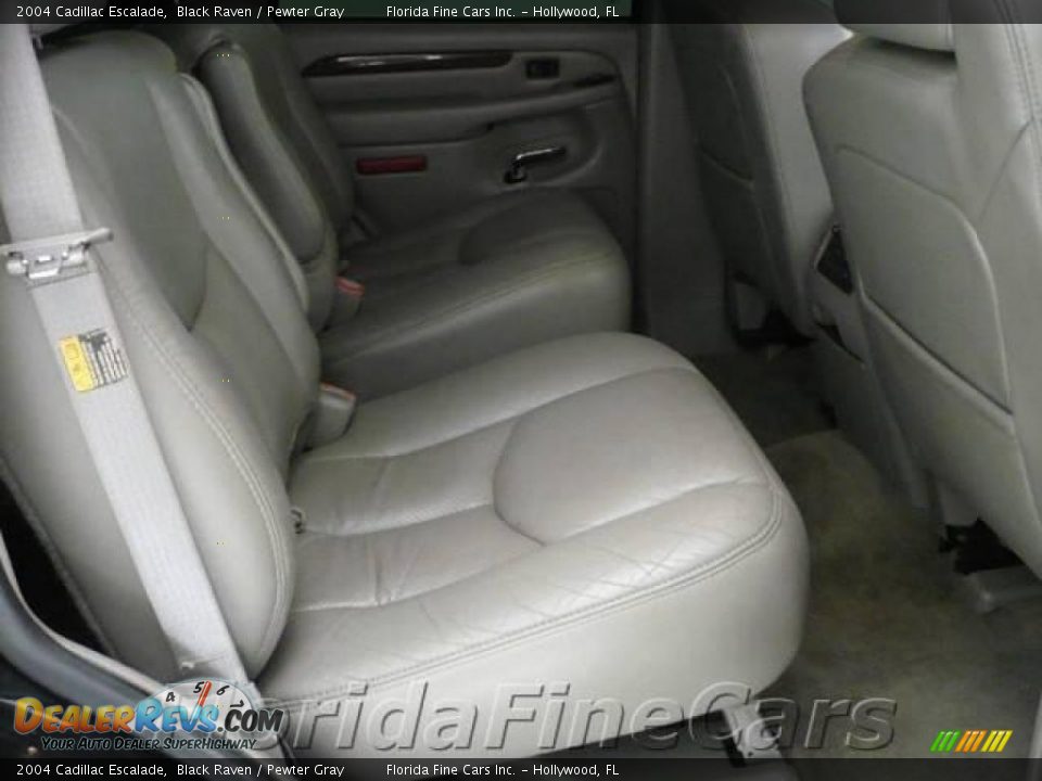 2004 Cadillac Escalade Black Raven / Pewter Gray Photo #14