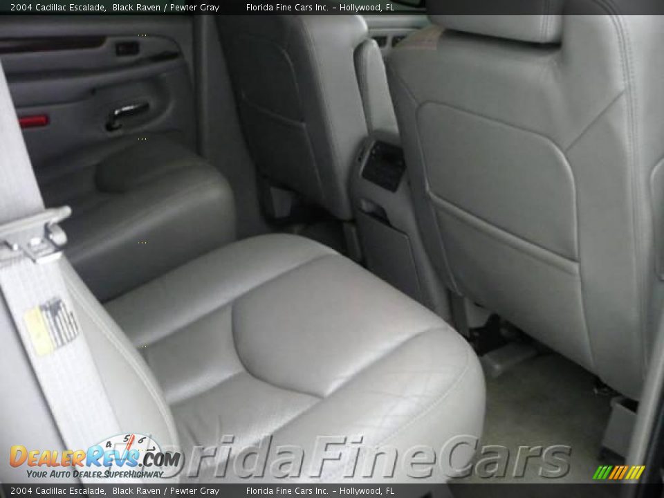2004 Cadillac Escalade Black Raven / Pewter Gray Photo #15
