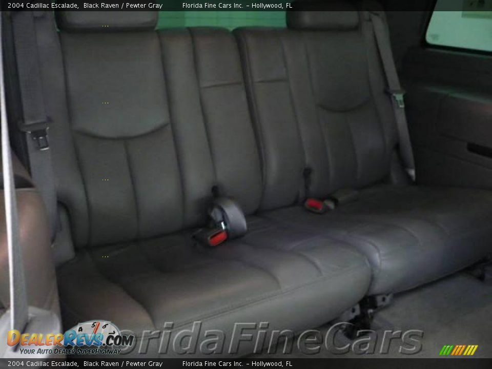 2004 Cadillac Escalade Black Raven / Pewter Gray Photo #16