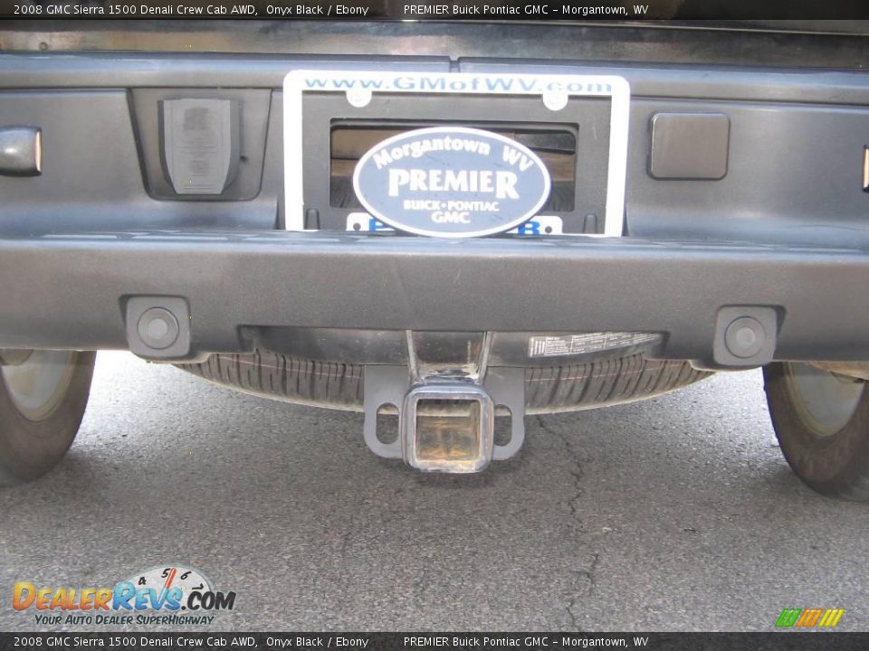 2008 GMC Sierra 1500 Denali Crew Cab AWD Onyx Black / Ebony Photo #12