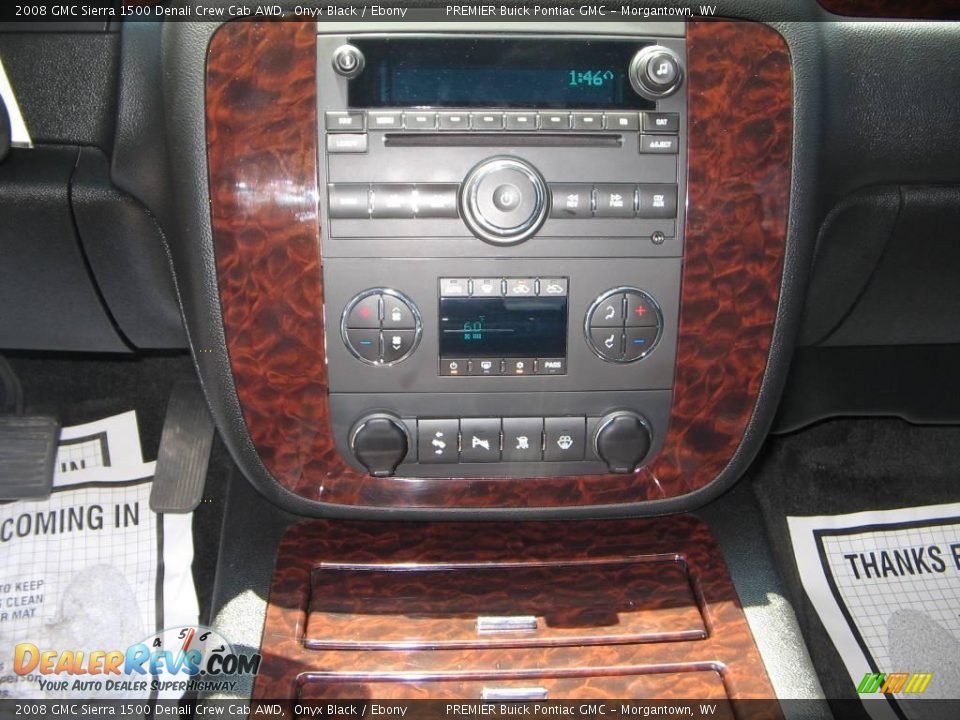 2008 GMC Sierra 1500 Denali Crew Cab AWD Onyx Black / Ebony Photo #19