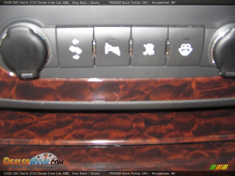 2008 GMC Sierra 1500 Denali Crew Cab AWD Onyx Black / Ebony Photo #22