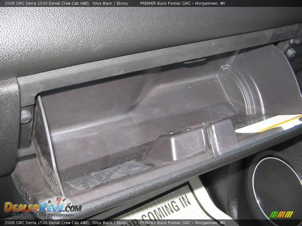 2008 GMC Sierra 1500 Denali Crew Cab AWD Onyx Black / Ebony Photo #24