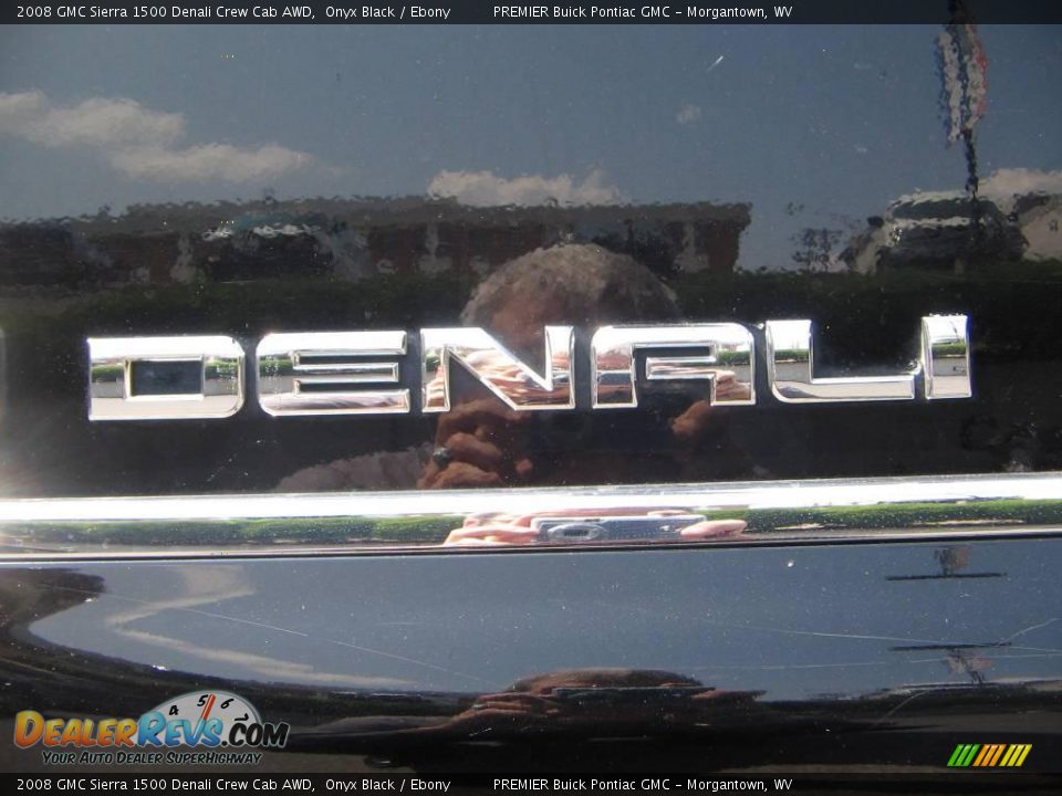 2008 GMC Sierra 1500 Denali Crew Cab AWD Onyx Black / Ebony Photo #29