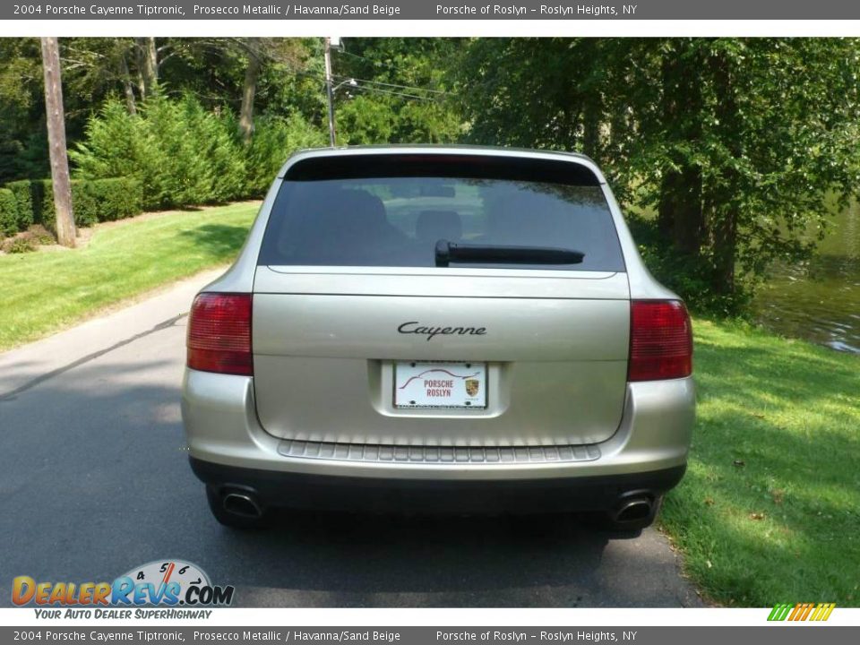 2004 Porsche Cayenne Tiptronic Prosecco Metallic / Havanna/Sand Beige Photo #5