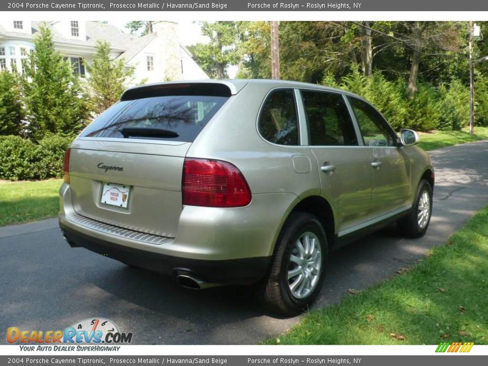 2004 Porsche Cayenne Tiptronic Prosecco Metallic / Havanna/Sand Beige Photo #6