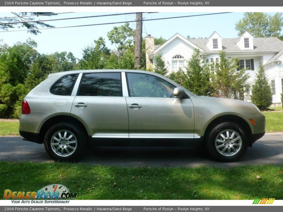 2004 Porsche Cayenne Tiptronic Prosecco Metallic / Havanna/Sand Beige Photo #7